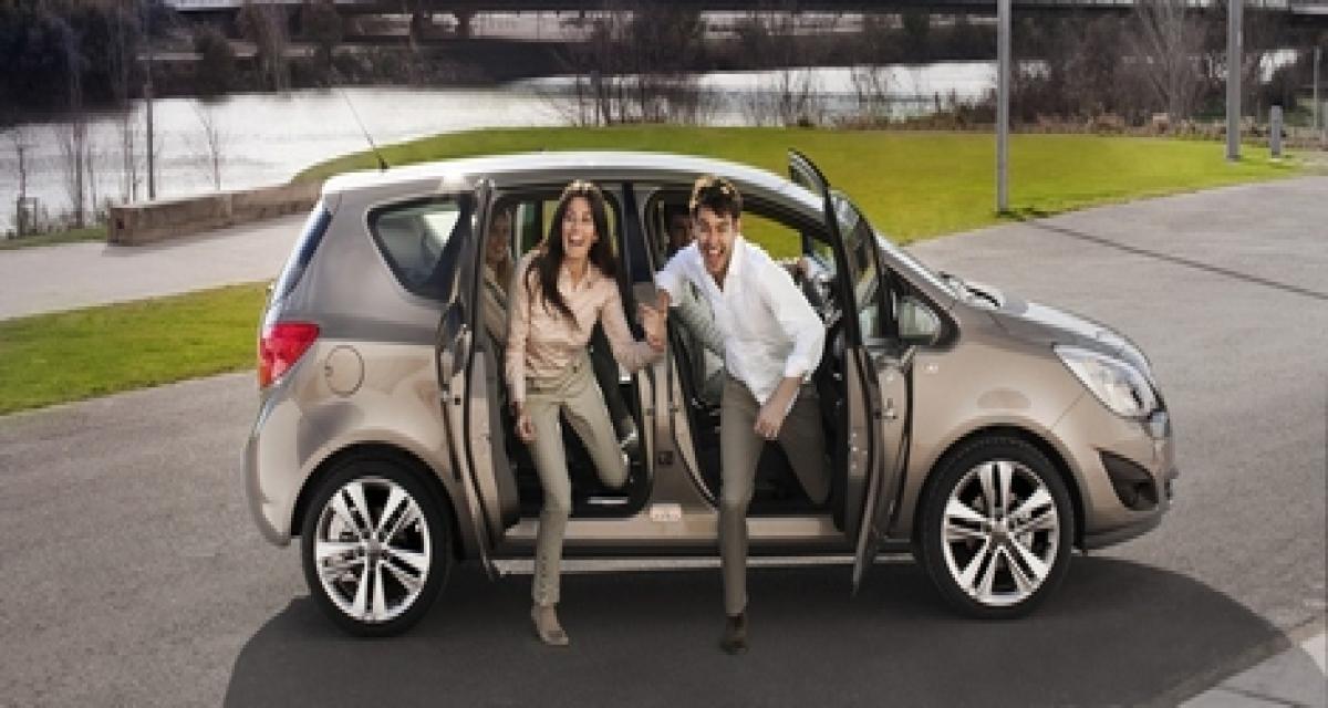 Opel Meriva : première (courte) vidéo officielle