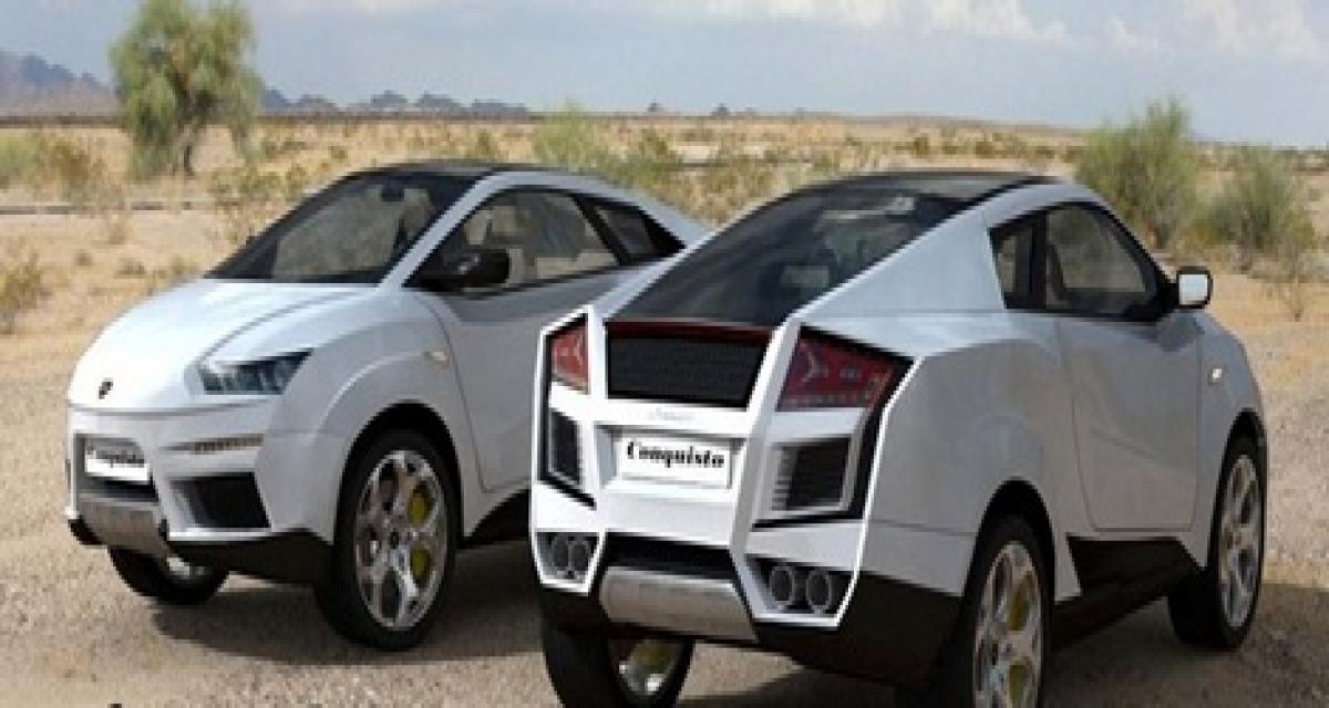Lamborghini Conquisto : SUV virtuel