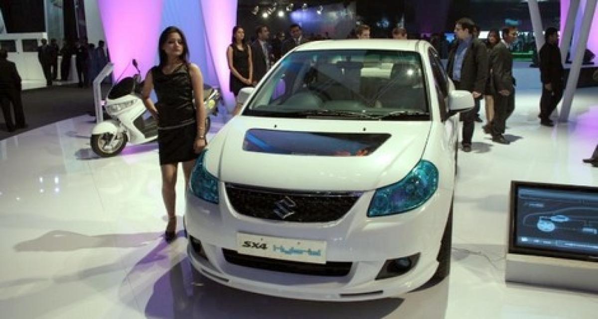 Delhi 2010: Maruti-Suzuki SX4 Hybrid
