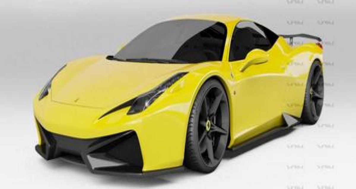 Ferrari 458 JMV Design : virtuelle