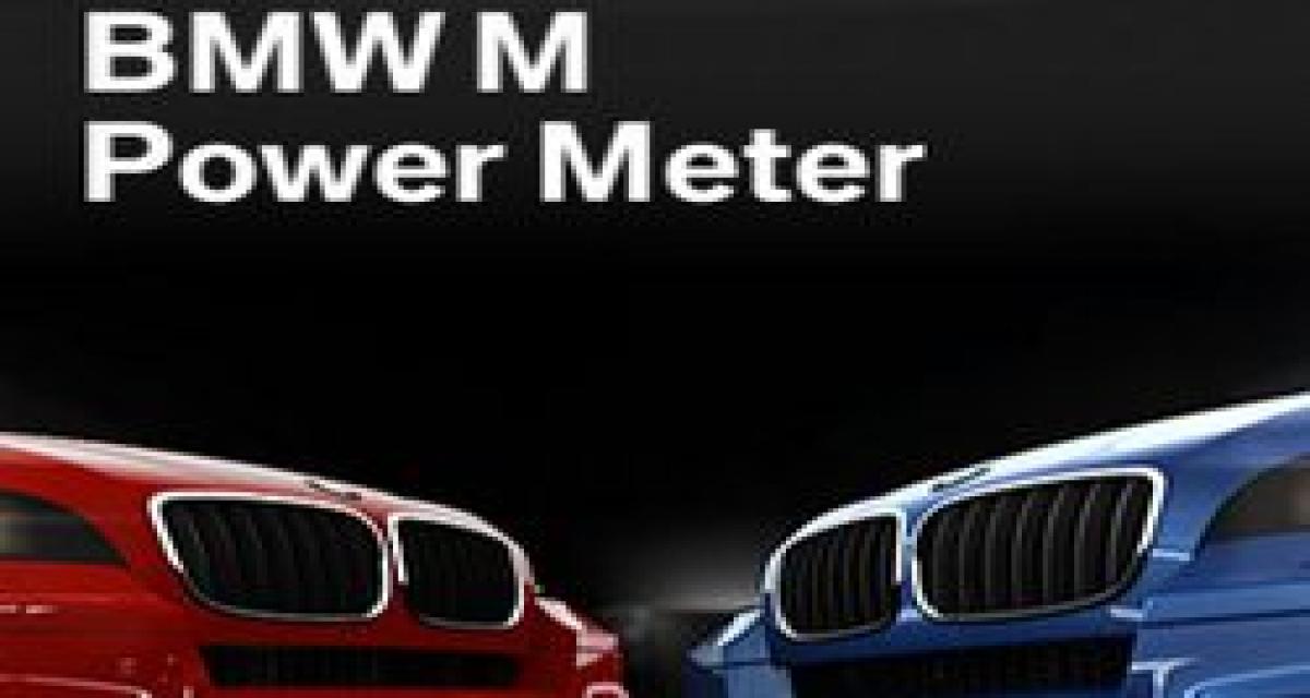 BMW M Power Meter sur iPhone : la vidéo