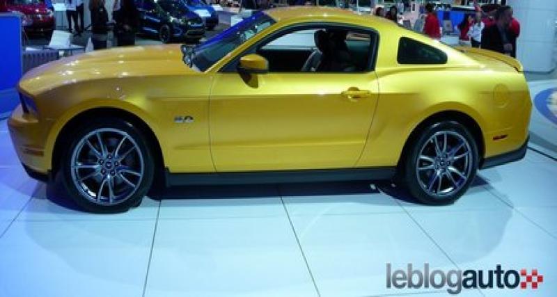  - Detroit 2010 live : Ford Mustang GT V8 5.0
