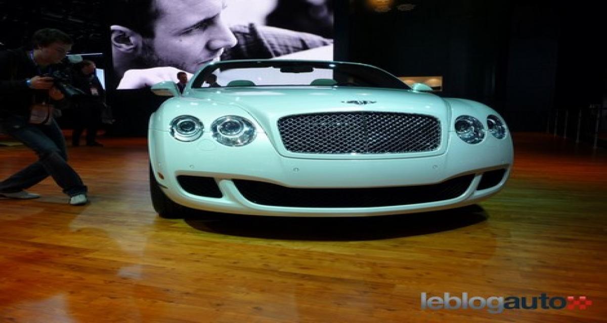 Détroit 2010 live: Bentley Continental GTC Série 51