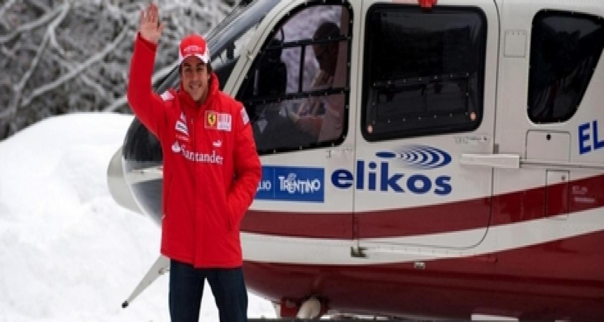 Alonso chez Ferrari : clap première