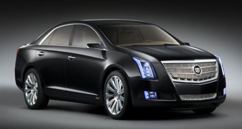  - Detroit 2010 : Cadillac XTS Platinum Concept