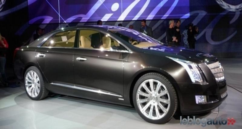  - Detroit 2010 : Cadillac XTS Platinum Concept en vidéo