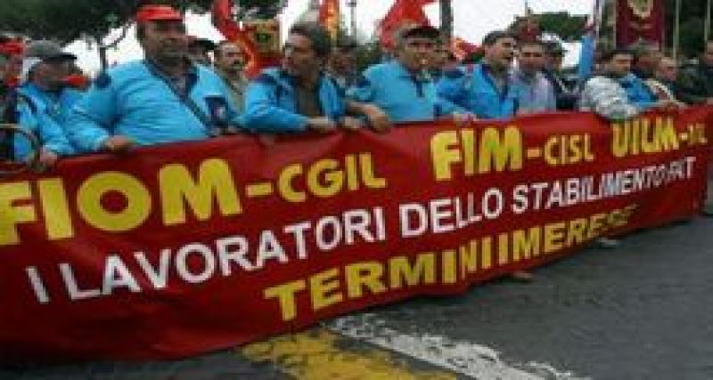  - Termini Imerese : de nouvelles grèves contre la fermeture