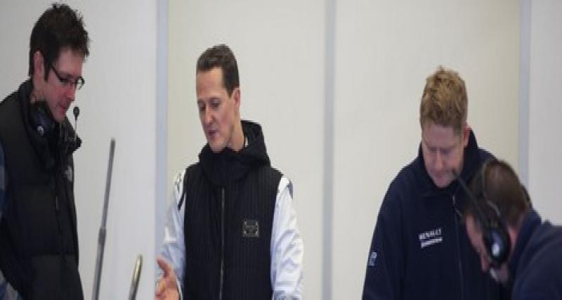  - La chronique de Schumacher : tests à Jerez jour 2 et des douleurs au cou