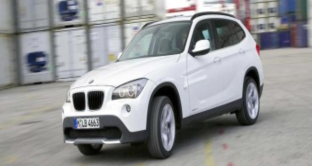 BMW X1 : nouveaux moteurs