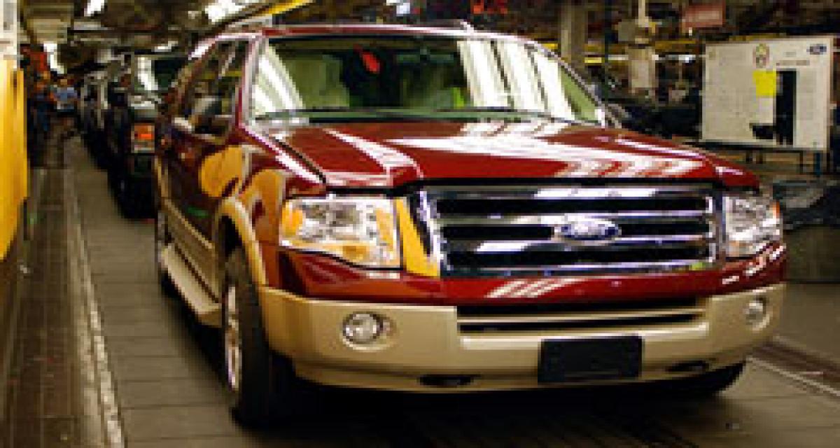 Ford donne un coup de pouce à la production de ses gros SUV 