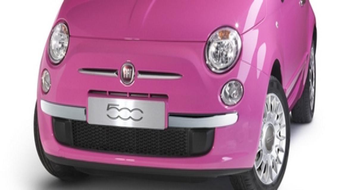Fiat 500 Pink : pour voir la vie en rose