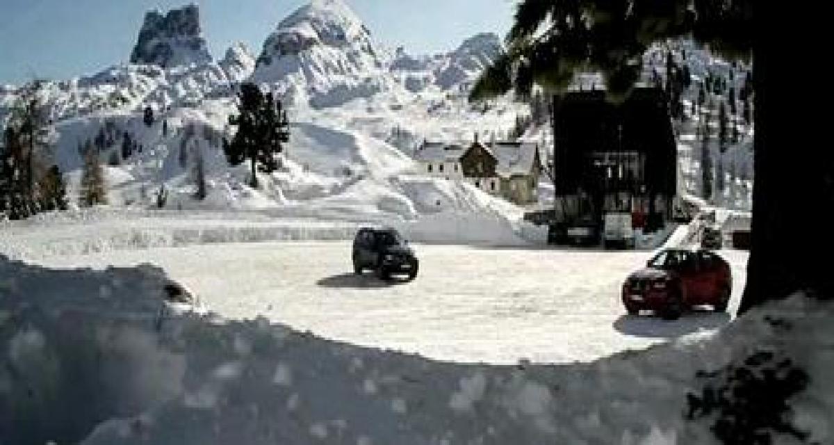 BMW X5M et X6M : holiday on snow