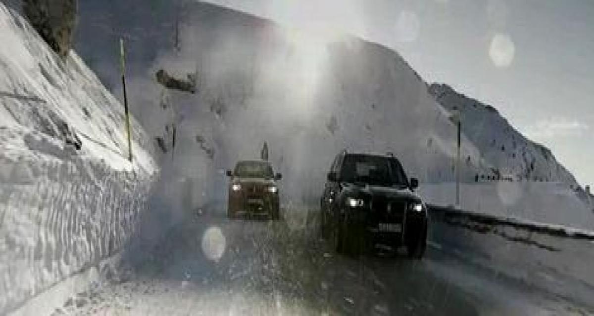 BMW X5M et X6M : holiday on snow part2