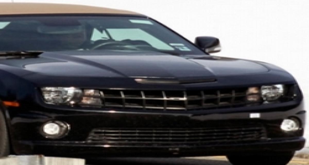 Spyshot : Chevrolet Camaro cabriolet
