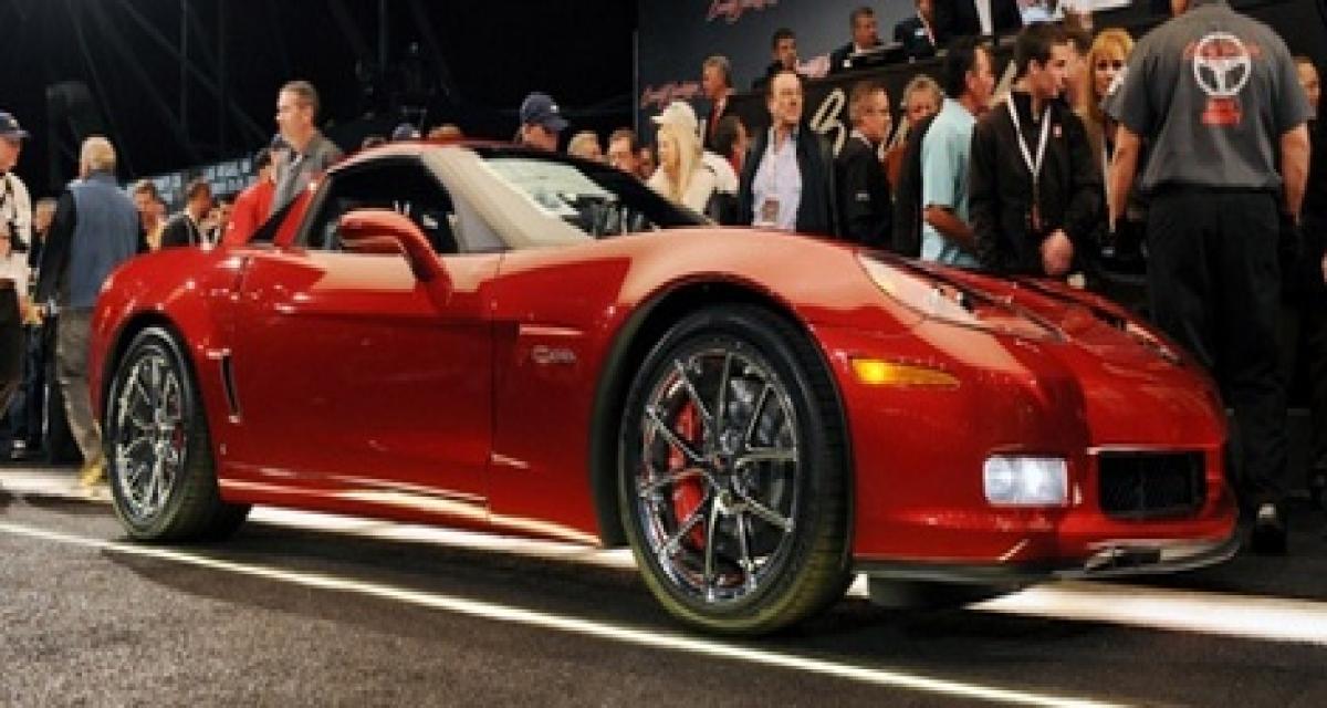 Corvette Z06 : 200 000 $ pour Haïti