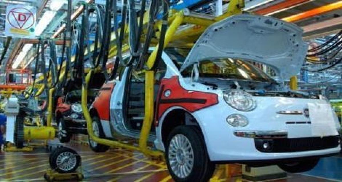 Fiat : arrêt de production en Italie durant deux semaines