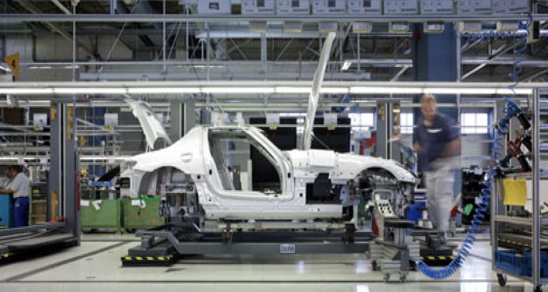  - Début de production pour la Mercedes SLS