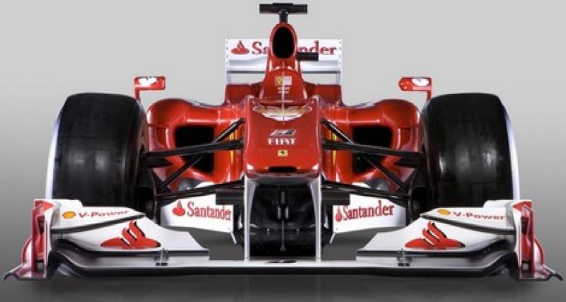  - F1: la Ferrari 2010 en 5 photos