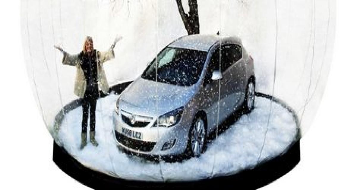 La Vauxhall Astra version boule de neige