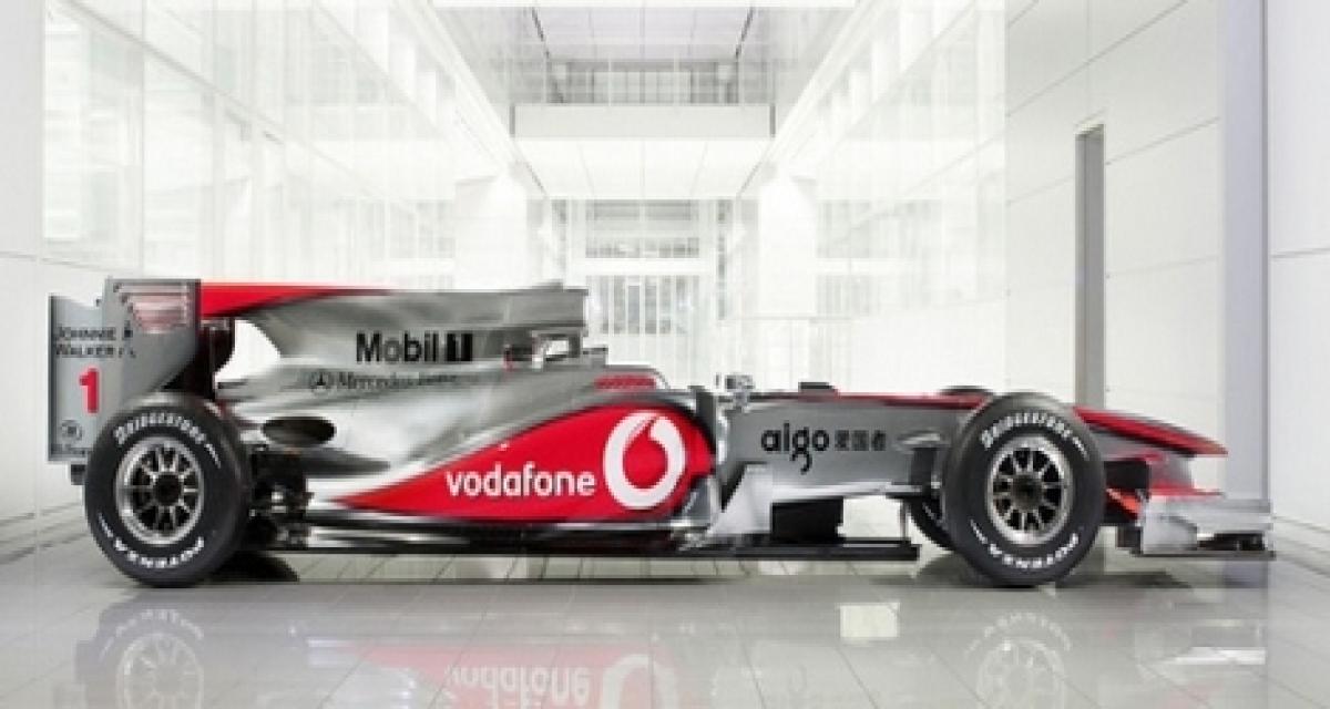 F1 : McLaren lève le voile sur la MP4-25