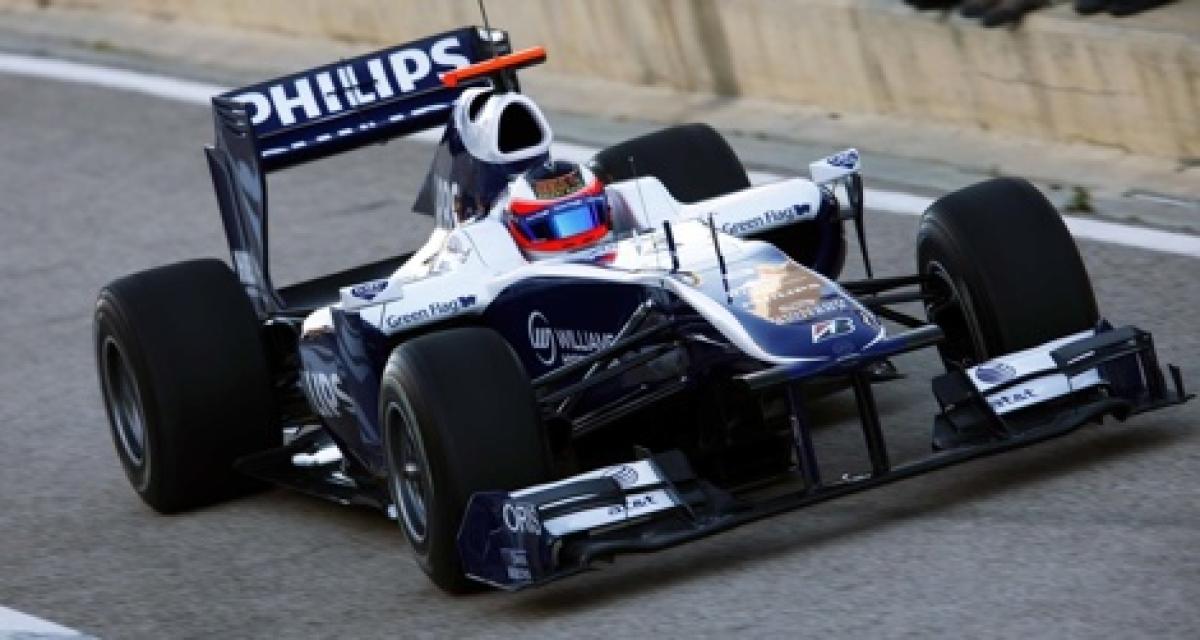 La Williams FW32 entre en piste