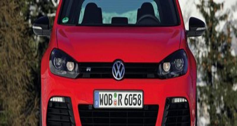  - Volkswagen Golf R : ici un R comme Red