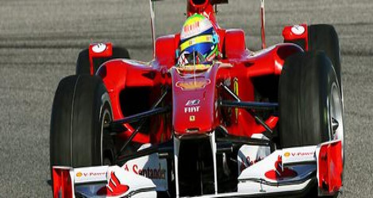 F1 : Valence jour 2, Massa confirme