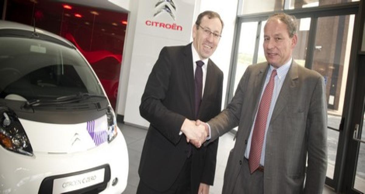 Des Citroën C-ZERO pour Deutsche Bahn Fuhrpark