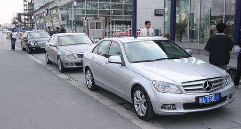  - Mercedes veut augmenter sa production en Chine