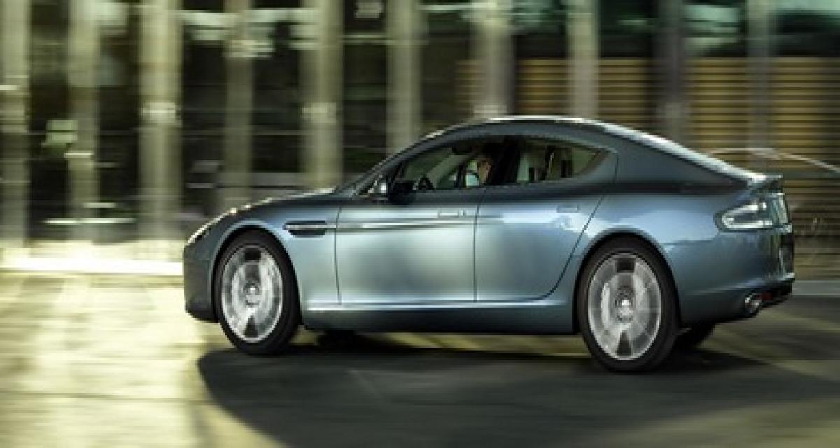 L'Aston Martin Rapide en balade...
