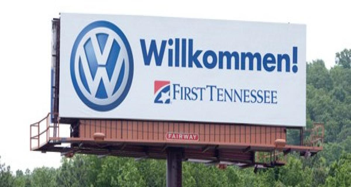 Premières embauches chez VW Chattanooga