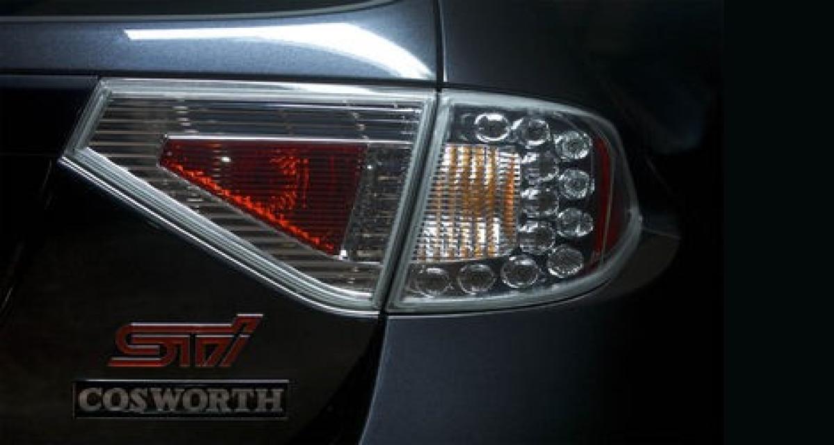 Genève 2010 : Cosworth se penche sur la Subaru Impreza WRX STI