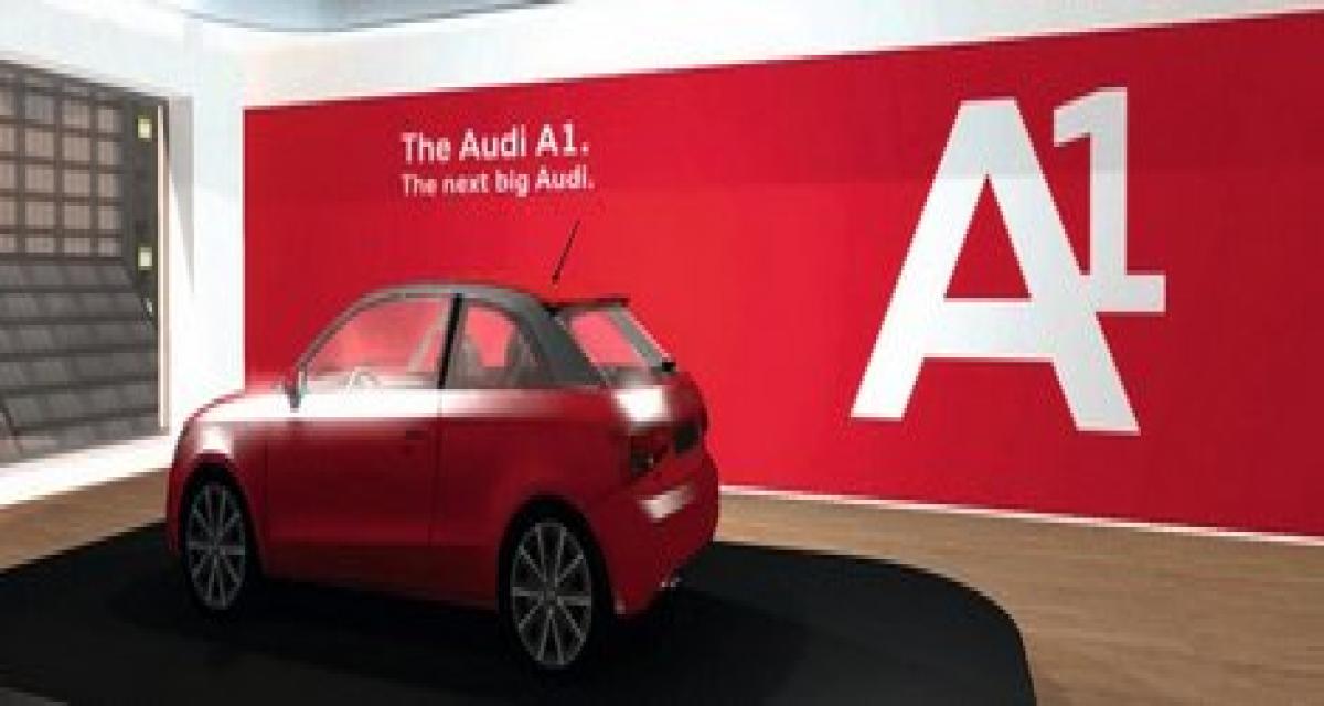 L'Audi A1 rejoint virtuellement l'e-tron 