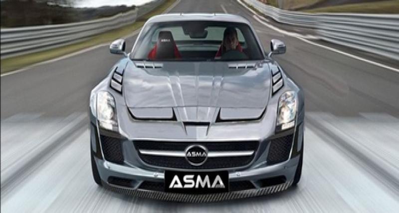  - La Mercedes SLS AMG par ASMA Design