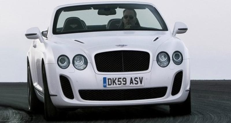  - Genève 2010 : Bentley Continental Supersports cabriolet