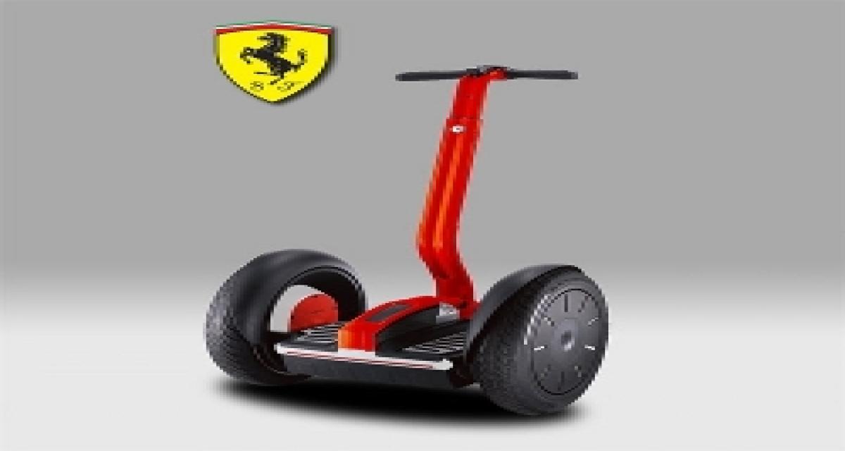 Une Ferrari à seulement deux roues (by Segway)