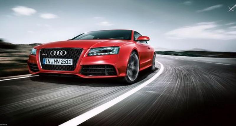  - Audi RS5 : En avance