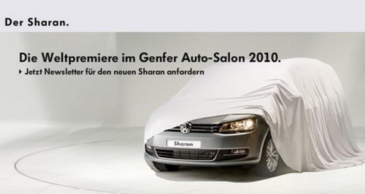 Teaser: le nouveau Volkswagen Sharan