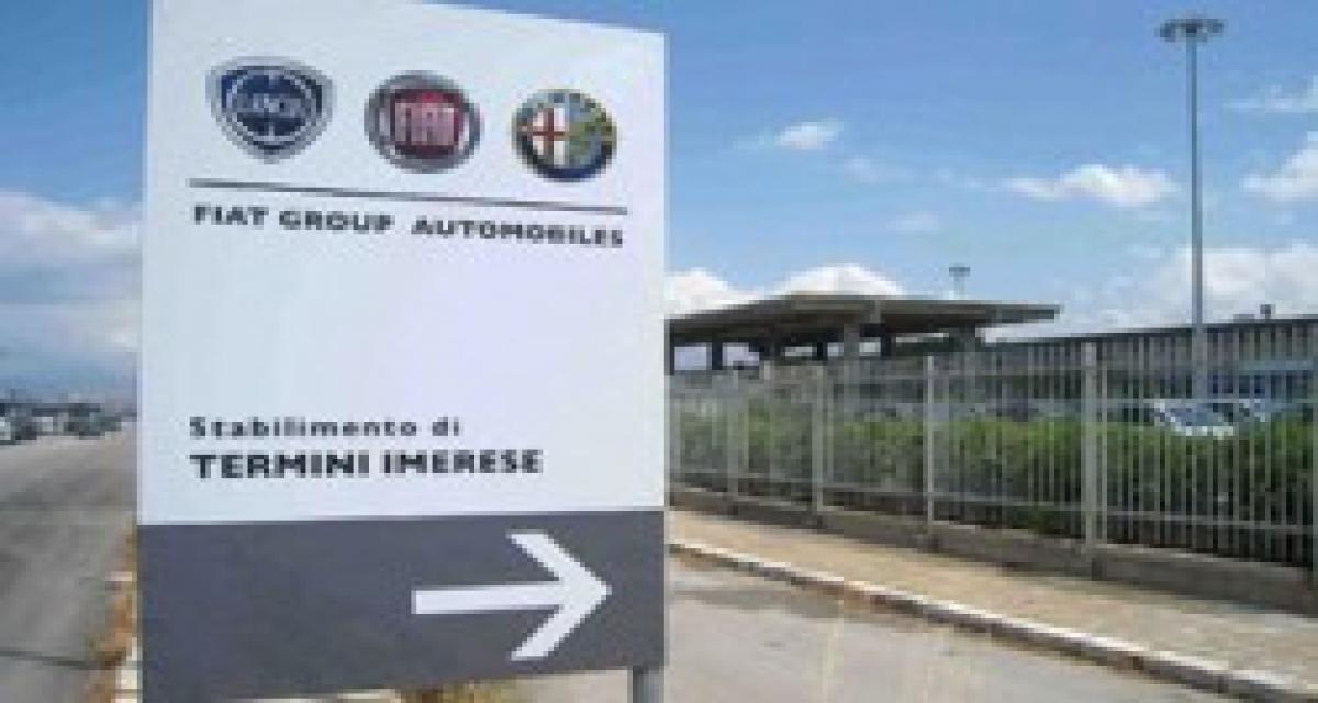 Fiat Termini Imerese : l'Italie soutiendra financièrement