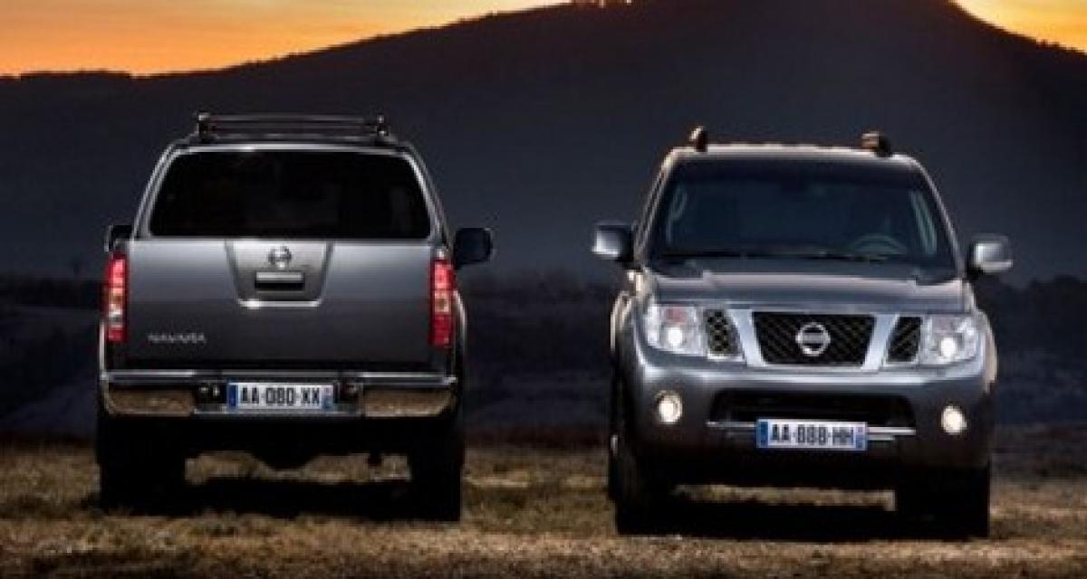 Genève 2010 : premières images des Nissan Navara et Pathfinder