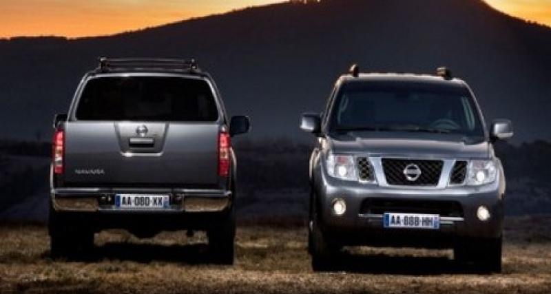  - Genève 2010 : premières images des Nissan Navara et Pathfinder