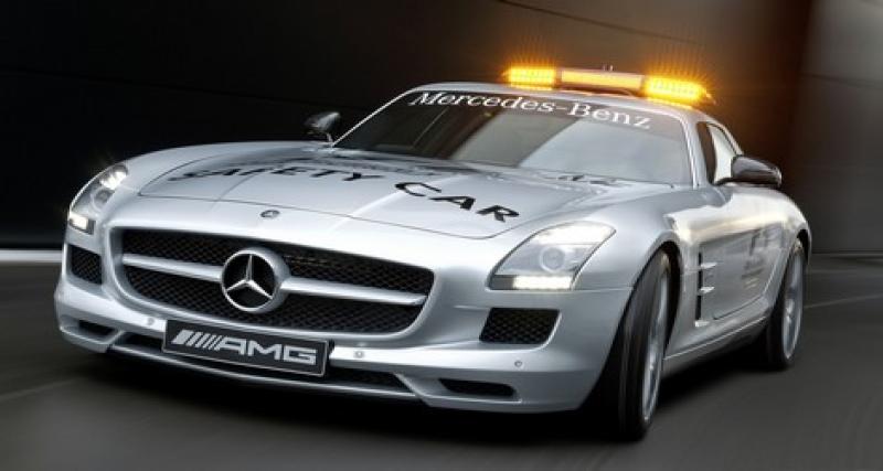  - Mercedes SLS AMG Safety Car F1