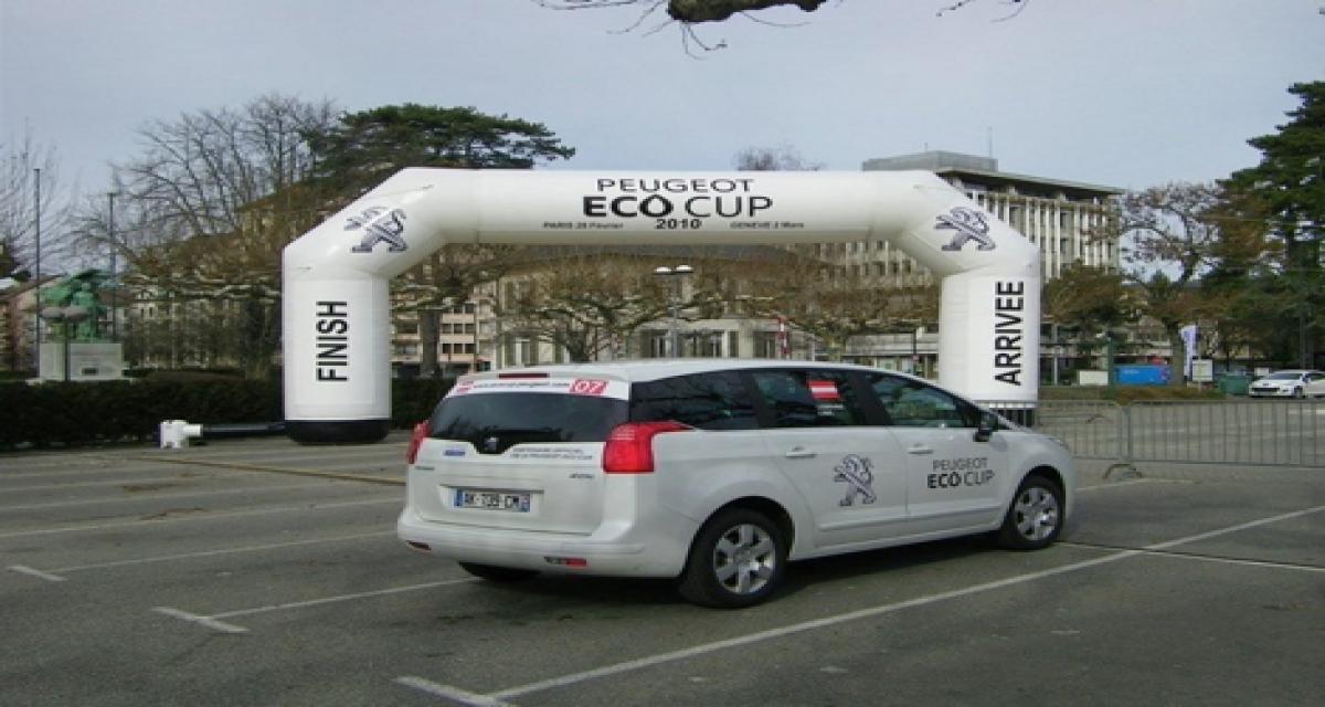 Peugeot Eco Cup: 3,1401 litres aux 100 km