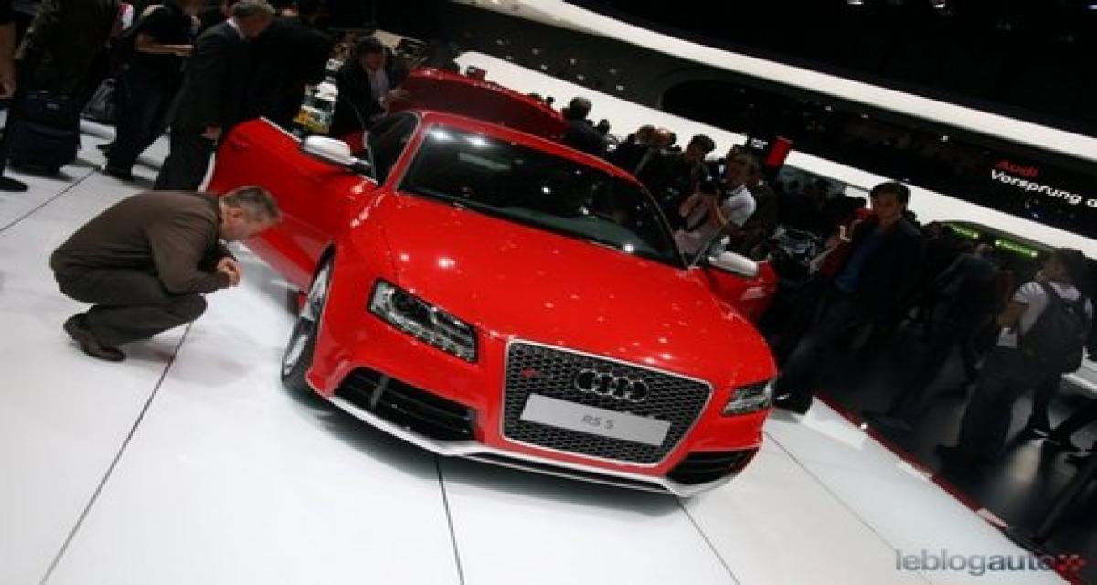 Genève 2010 live : Audi RS5