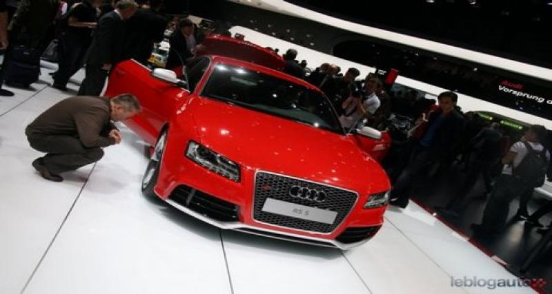  - Genève 2010 live : Audi RS5
