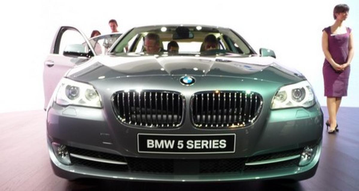 Genève 2010 live : BMW Série 5