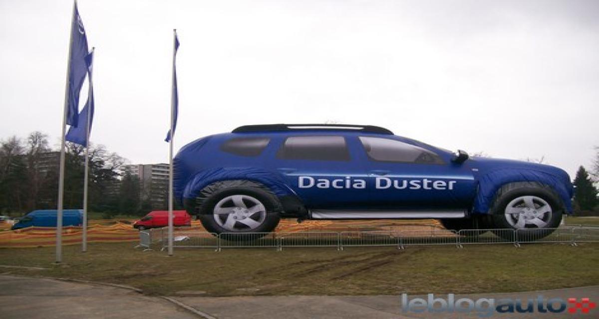 Genève 2010 Live: un Dacia Duster gonflé...