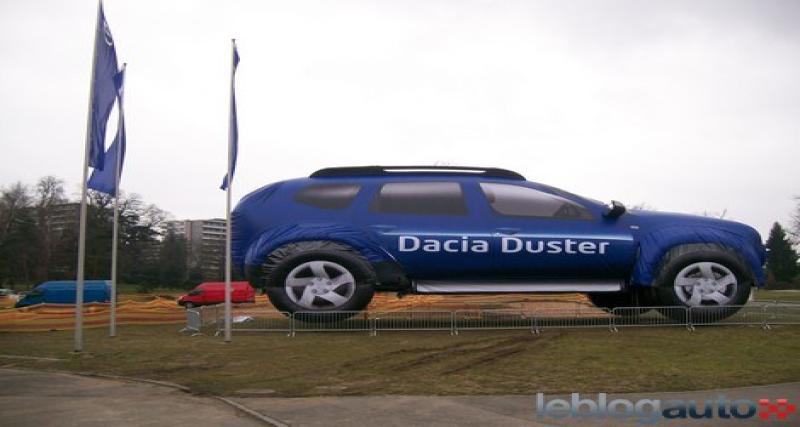  - Genève 2010 Live: un Dacia Duster gonflé...