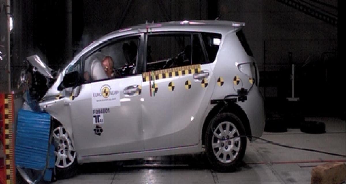 Dernière fournée EuroNCAP : la Toyota Verso sort du lot