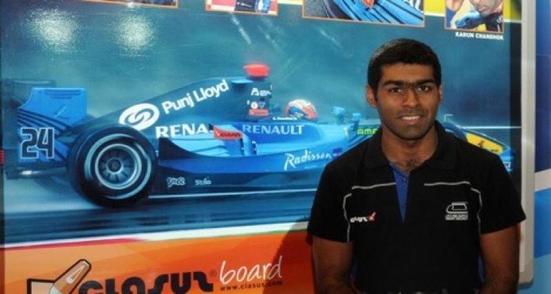  - F1 : Karun Chandhok complète l'effectif